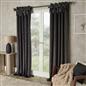 OHS Velvet Eyelet Curtains Bow Decor 2 Pair Of Ready Made Luxury Thick Ring Top