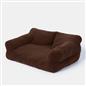 Dog Bed Sofa Cat Washable Super Soft Fur Fleece Warm Pet Puppy Medium Cushion