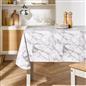 OHS Marble Effect Tablecloth PVC Table Protector Home Decor Tableware
