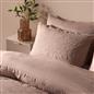 OHS Crinkle Bedding Set Textured Microfibre Duvet Cover with Pillowcase