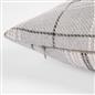 OHS Woven Check Cushion Covers 2 Pack Cases Luxury Home Decor