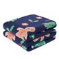 OHS Xmas Throw Blanket Gingerbread Man Soft Warm Travel Foldable Blanket