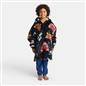 OHS Xmas Blanket Hoodie Kids Christmas Print Sherpa Oversized Hooded Throw