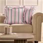 OHS Stripe Frill Cushion Covers Microfibre Square Pillowcases Home Decor