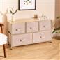 OHS Fabric Cabinet Bedside 2/3/4/5/6 Drawers Storage Unit Clothes Home Organiser