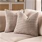 OHS Bobble Cushion Covers Soft Fleece Square Pillowcases Winter Home Decor