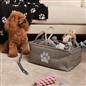 Pet Storage Basket Dog Toy Box Bin Handles Collapsible New Puppy Essentials Gift