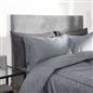 OHS Coverless Duvet & Pillowcase 10.5 Tog Bedding Set Easy Care Reversible