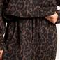 OHS Bubble Hem Co-Ord Set Hoodie Drawstring Relaxed Joggers Tracksuit Loungewear