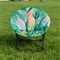OHS Moon Camping Chair Round Folding Outdoor Garden Portable Seat