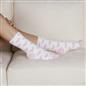 OHS Fluffy Bed Socks Ladies 3 Pairs Winter Fleece Heart Slipper Soft Warm Gift