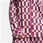 OHS Printed Piped Pyjama Set Jersey Button Through Nightwear Loungewear