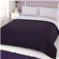 Brentfords Plain Navy Duvet Cover with Pillowcase Reversible Blue Bedding Set