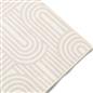 OHS Washable Rug Geometric Print Ultra Soft Living Room Area Mat Accent Rugs