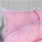 Pintuck Duvet Cover Pillowcase Pleated Polycotton Bedding Set Single Double King