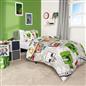 OHS x Minecraft Duvet Cover Set Reversible Bedding with Pillowcase Kids Xmas