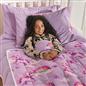 OHS Unicorn Weighted Blanket Kids 3kg Quilted Throw Sensory Sleep Therapy
