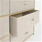 Cabinet Rail Wardrobe Open Home 6 Drawer Coat Hanger Storage Clothes Organiser