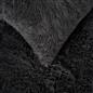OHS Teddy Bedding Set Soft Fleece Faux Fur Fluffy Cosy Warm Duvet Cover