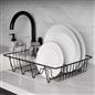 Dish Drainer Rack Cutlery Cup Plate Bowl Holder Kitchen Organiser Storage Tray