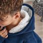 OHS Kids Hoodie Blanket Oversized Ultra Plush Soft Sherpa Wearable Sweatshirt