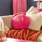 OHS Smiley Face Cushion Decorative Filled Scatter Throw Pillow Home Decor