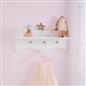 Kids Wall Shelf Hanger Hooks Decorative Organiser Shelving Bedroom Storage Rack