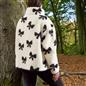 OHS Bows Half Zip Hoodie Teddy Fleece Winter Thermal Jumper Pullover Sweatshirt