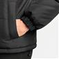 OHS Puffer Jacket Windproof Padded Winter Outerwear Cropped Zip Coat Hiking