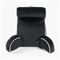 OHS Piped Edge Reading Pillow with Head Rest Super Soft Back Support Bed Sofa