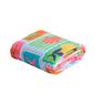 OHS Postcard Print Throw Ultra Soft Blanket Flannel Fleece Lightweight Bedspread