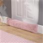 Faux Fur Fleece Draft Excluder Window Insulation Weather Draught Door Stopper