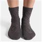 OHS Cable Knit Socks Womens Non Slip Warm Indoor Lounge Sock Slipper