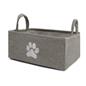 Pet Storage Basket Dog Toy Box Bin Handles Collapsible New Puppy Essentials Gift