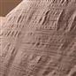 OHS Crinkle Bedding Set Textured Microfibre Duvet Cover with Pillowcase