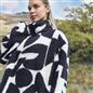 OHS Half Zip Hoodie Geometric Print Teddy Fleece Jumper Pullover Sweatshirt