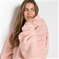 OHS Teddy Fleece Sherpa Lined Hooded Blanket Soft Oversized Adults Throw