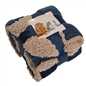 Brentfords Sherpa Pet Animal Blanket Puppy Dog Cat Kitten Kennel Mat Warm Throw