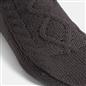 OHS Cable Knit Socks Womens Non Slip Warm Indoor Lounge Sock Slipper