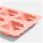 OHS Bow Shape Ice Cube Tray Silicone Ice Maker Mould Easy Release BPA Free