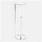 OHS Metal Toilet Roll Holder Freestanding Bathroom Storage Organiser