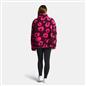 OHS Print Teddy Fleece Half Zip Jumper Womens Pullover Sweatshirt Long Sleeve