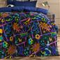 OHS Comic Football Throw Ultra Soft Blanket Flannel Fleece Lightweight Bedspread