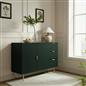 OHS Ribbed Drawer Unit Bedside Table 3/4/5/6 Draw Cabinet Nightstand Sideboard