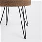 Foot Stool Storage Seat Chair Dressing Table Vanity Pouffe Ottoman Boucle Fleece