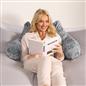 Gaming Reading Cushion Filled Plump Padded Warm Bed Chair Soft Support Pillow