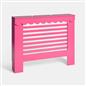 OHS Scallop Radiator Cover Engineered Wood Modern Side Board Cabinet Shelf
