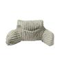 OHS Reading Cuddle Cushion Fleece Heatable Pillow Arms Chair Back Support