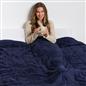 OHS Teddy Fleece Weighted Blanket Sensory Sleep Therapy Anxiety Throw