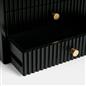 OHS Ribbed Desktop Drawers Organiser Freestanding Tabletop Cabinet Storage Unit